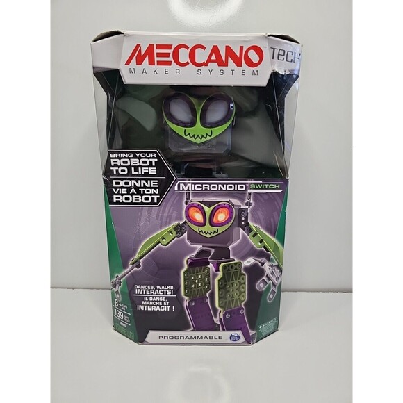 Meccano Tech Micronoid Robot Kit-Programmable (2016) ~ NEW SEALED - Picture 1 of 6